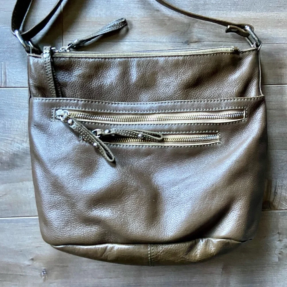 Great American Leather Works Cross Body Bag in Brown